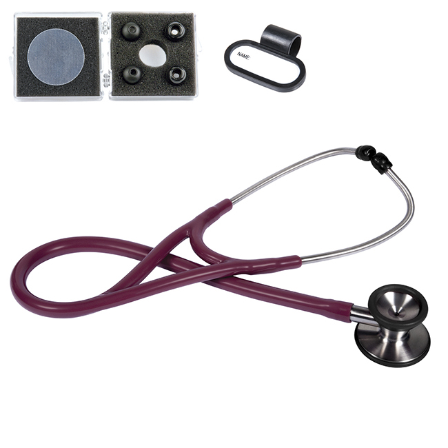 Estetoscopio profesional de cardiologia (duplex) kawe - Imagen 2