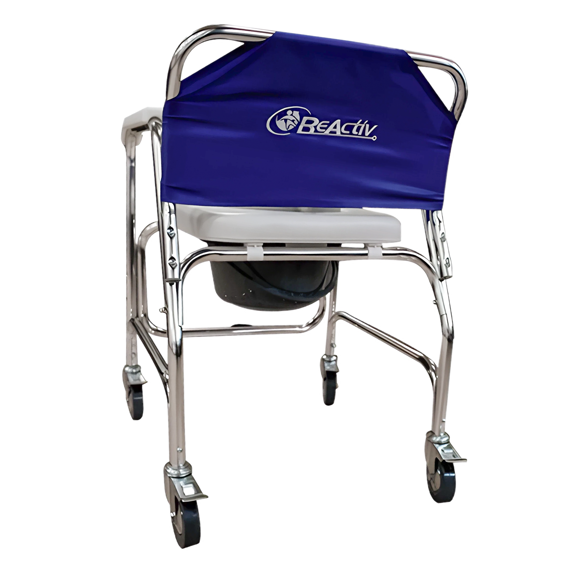 Silla ducha cómodo, acojinada, con ruedas - Imagen 2