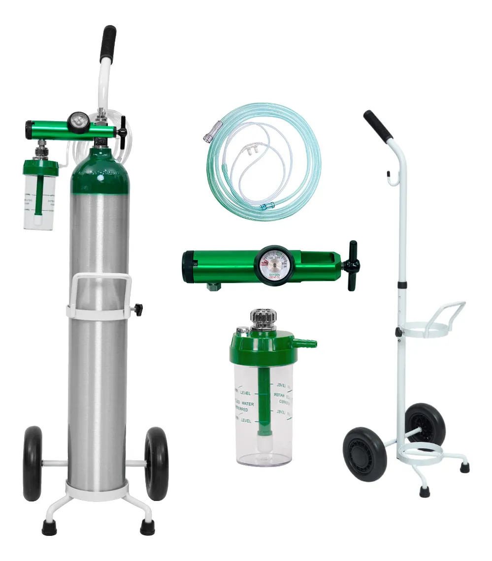 Tanque de oxigeno con carrito 682 Lts