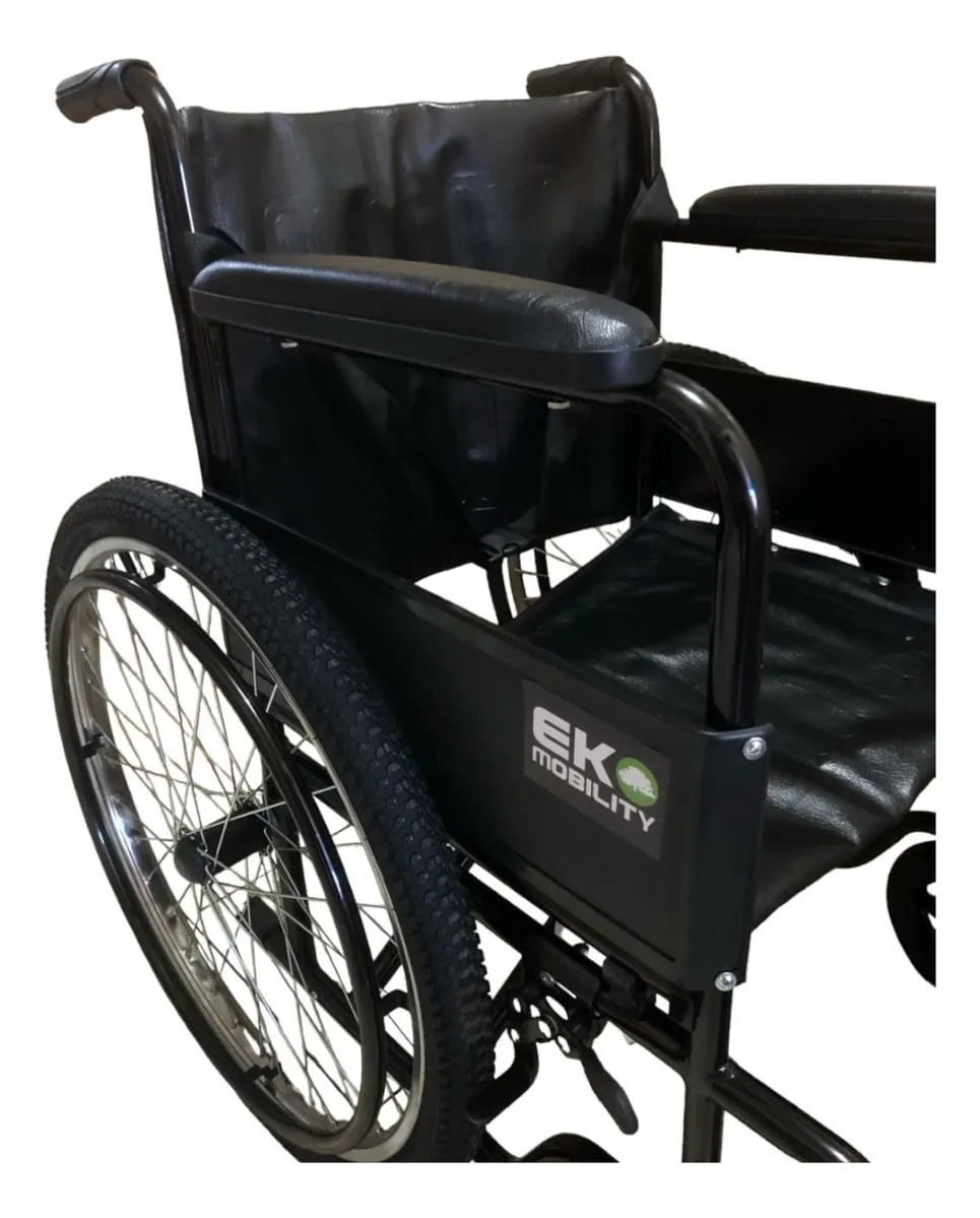 Silla de ruedas ancha neumática todo terreno 20 - Imagen 2