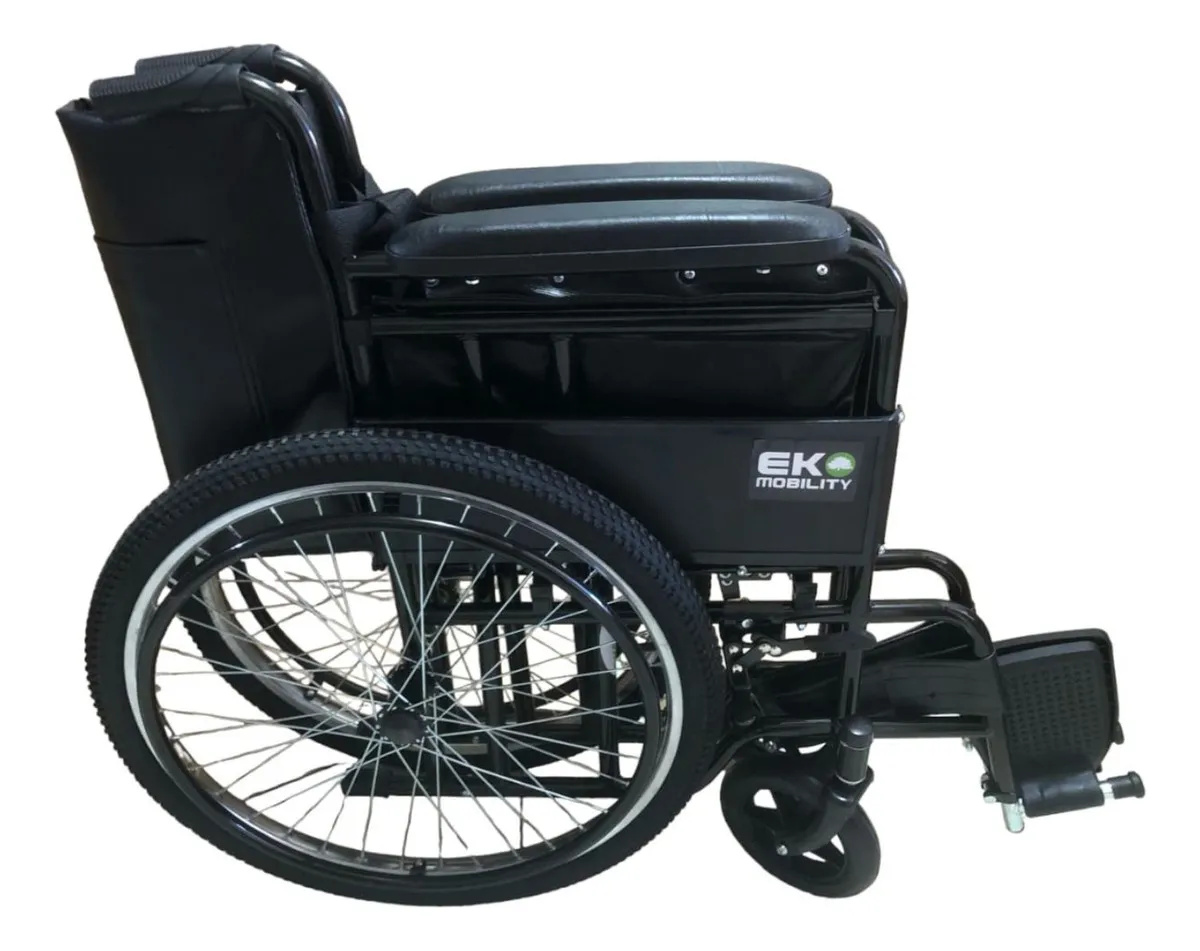 Silla de ruedas ancha neumática todo terreno 20 - Imagen 3