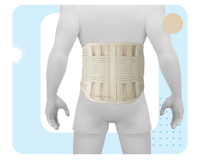Faja sacrolumbar varillas flexibles B0659