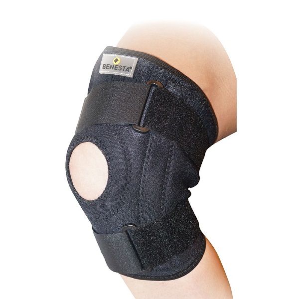 Rodillera ajustable de neopreno con varillas flexibles unitalla